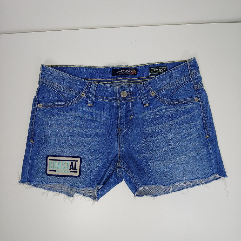 Levis cut off jean shorts custom